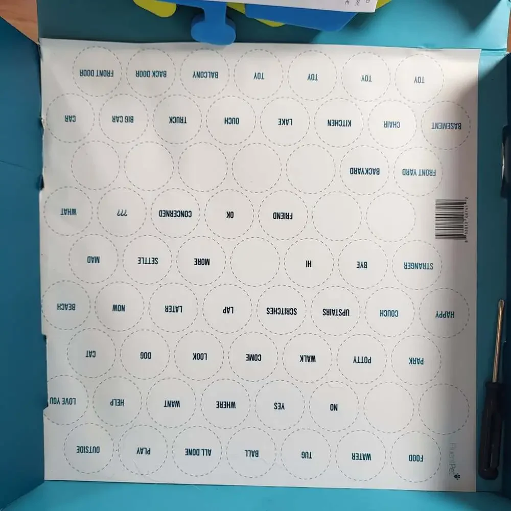 FluentPet Tester Kit 2 HexTiles 2 Sound Buttons Dog Cat